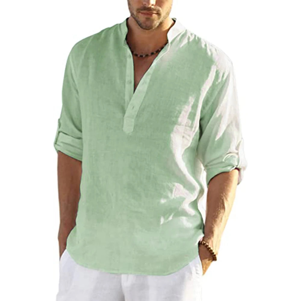Essential  Cotton-Linen Shirt
