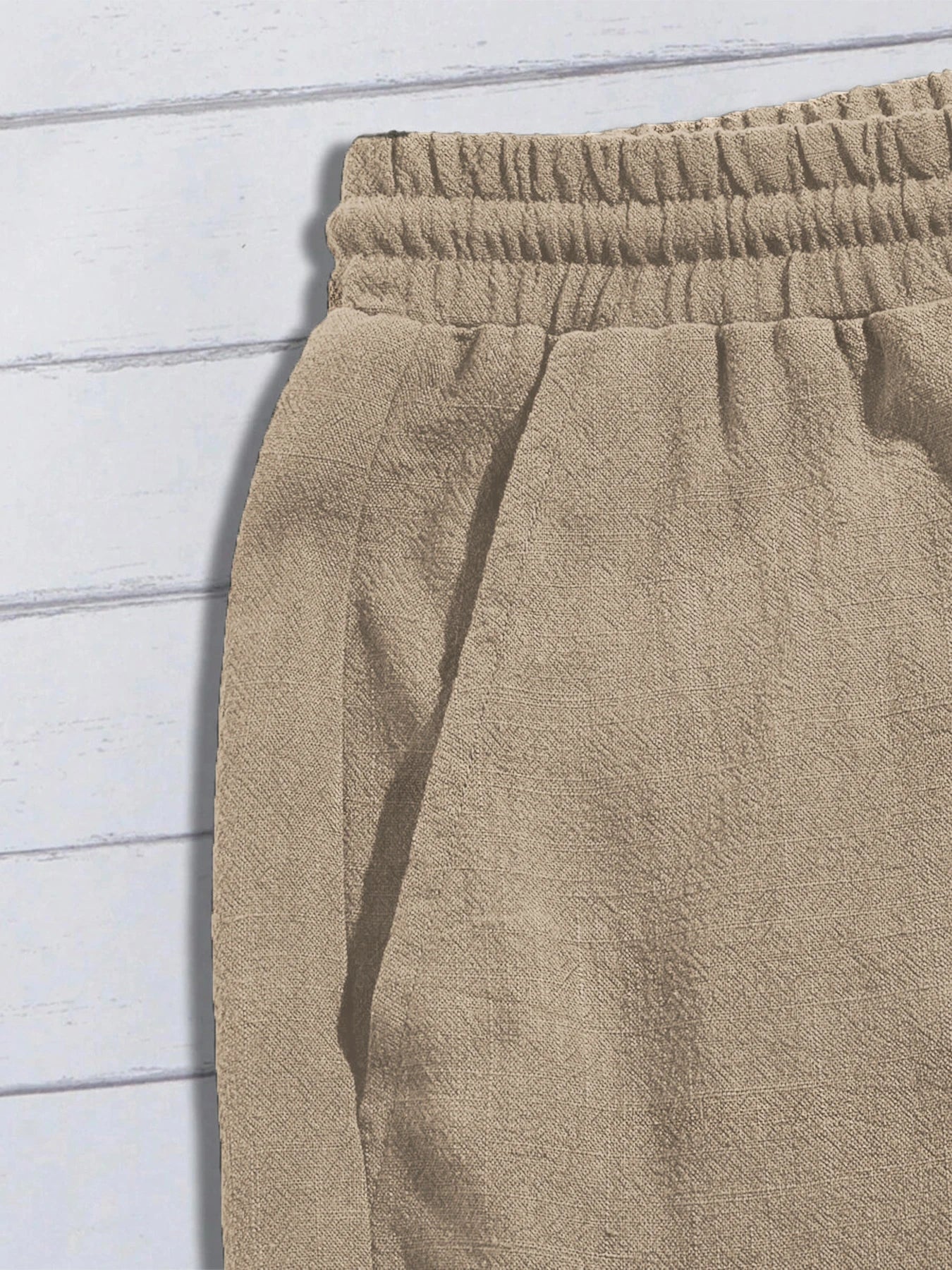 Shorts Essenciais de Linho.