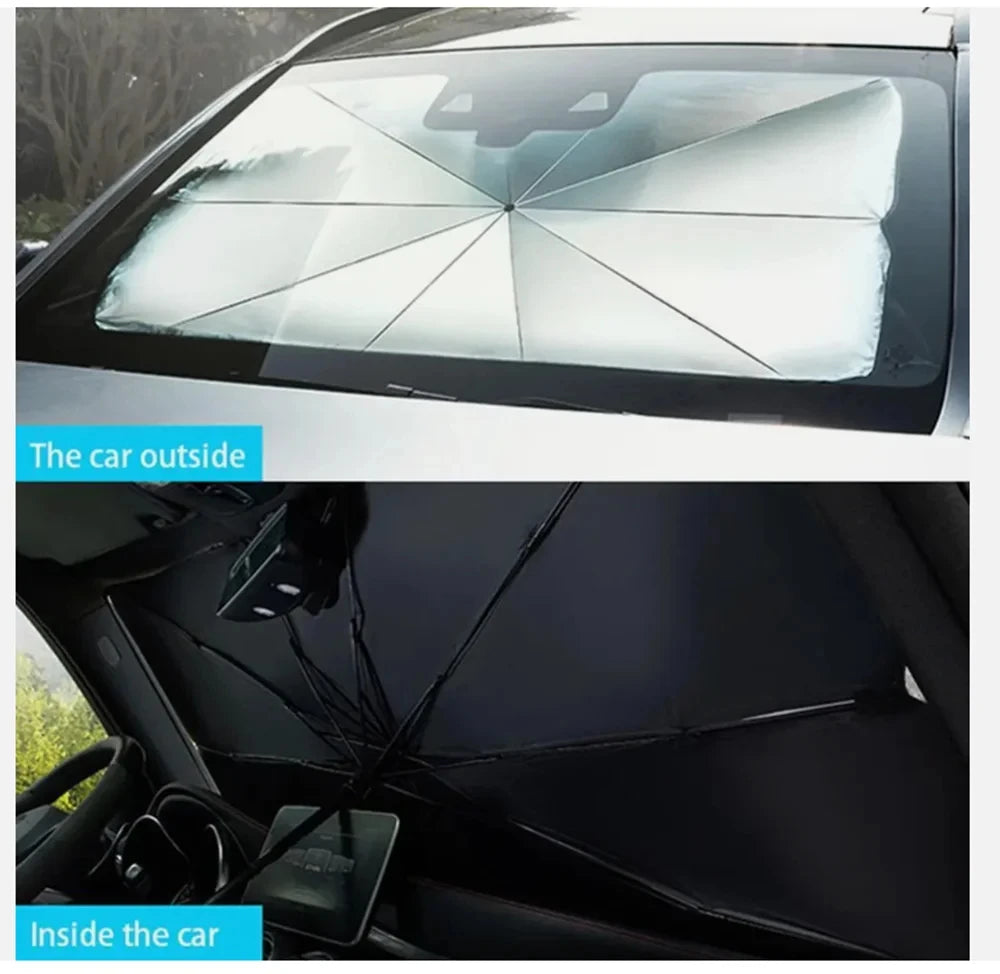 Vellora Foldable Car Sunshade Umbrella