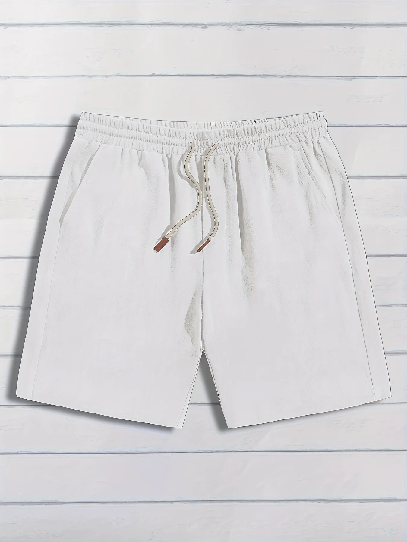 Shorts Essenciais de Linho.