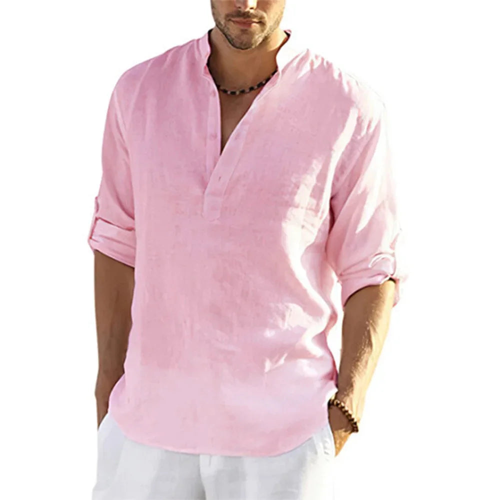 Essential  Cotton-Linen Shirt