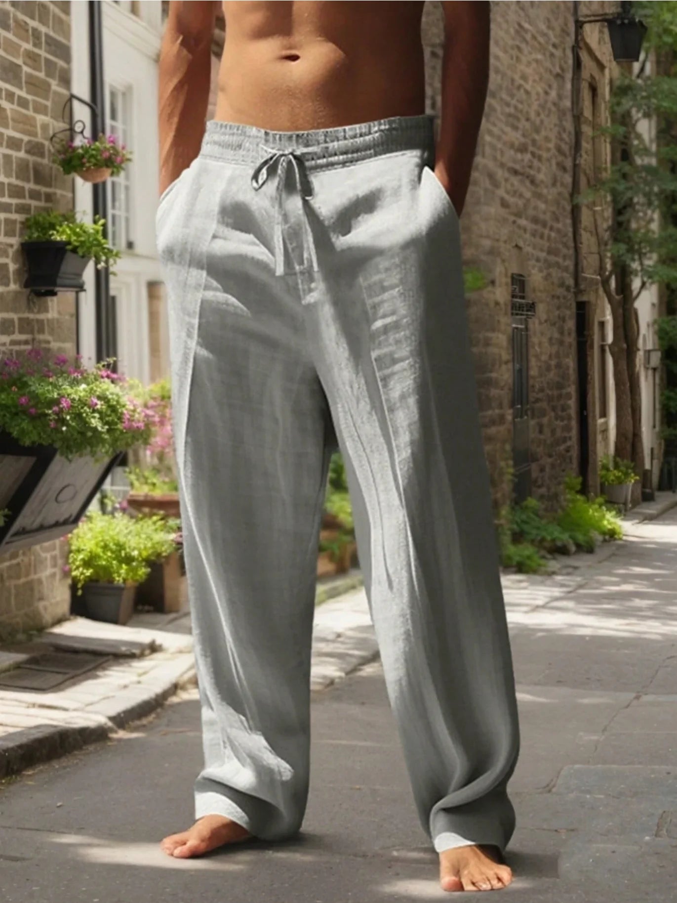 Calça Essencial de Linho