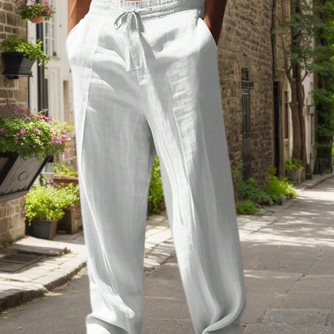 Calça Essencial de Linho