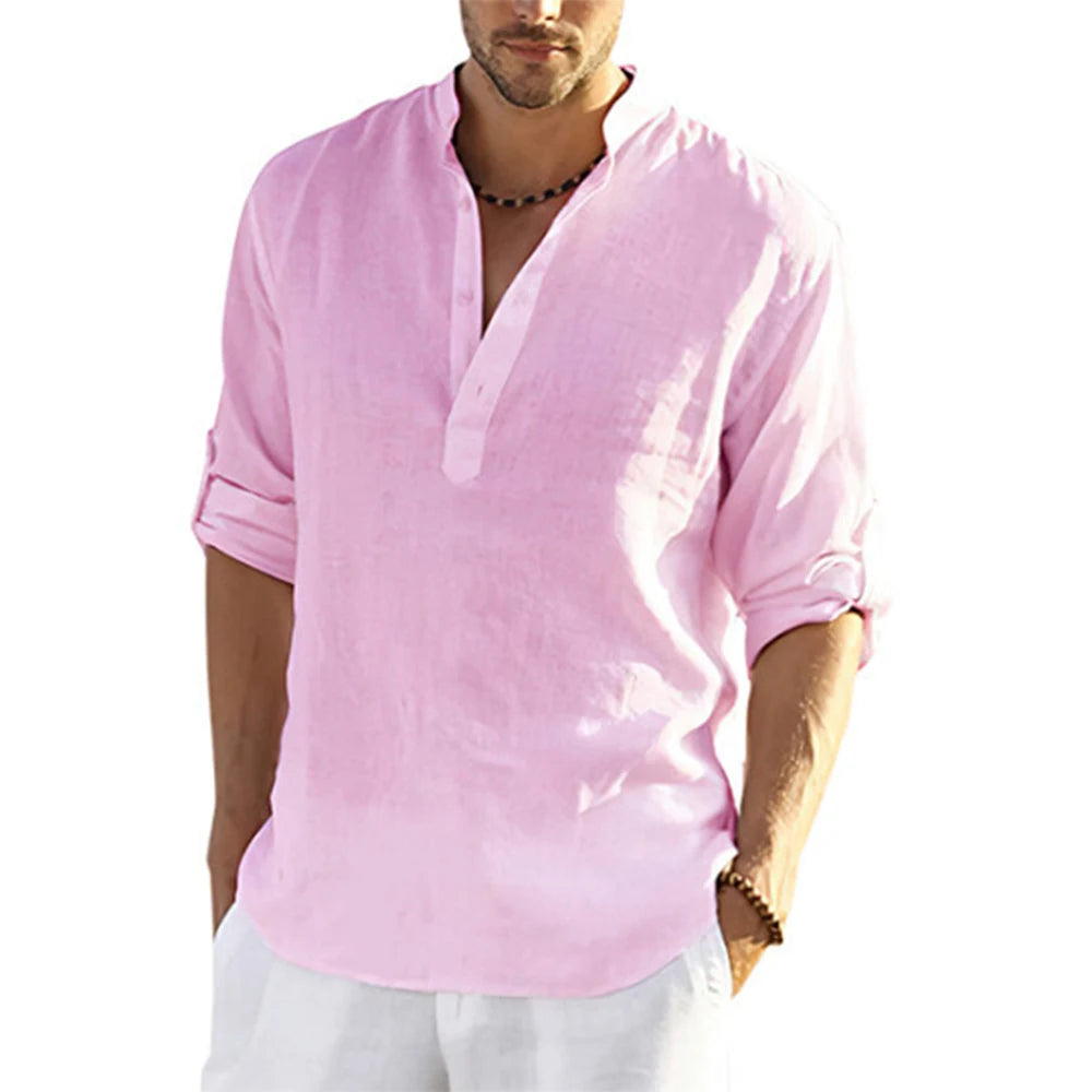 Essential  Cotton-Linen Shirt