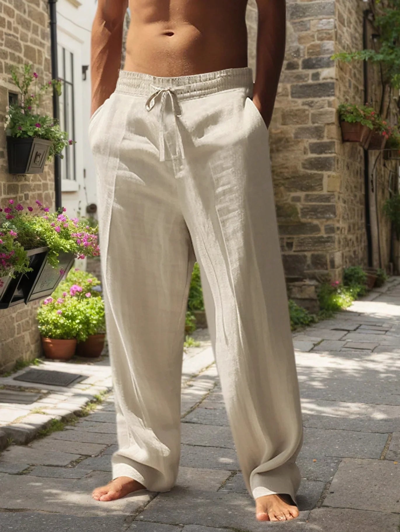 Calça Essencial de Linho