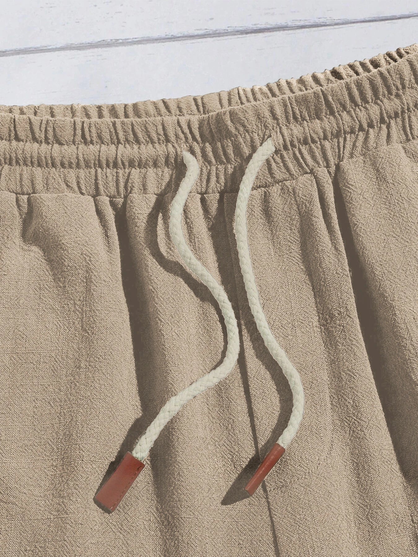 Shorts Essenciais de Linho.