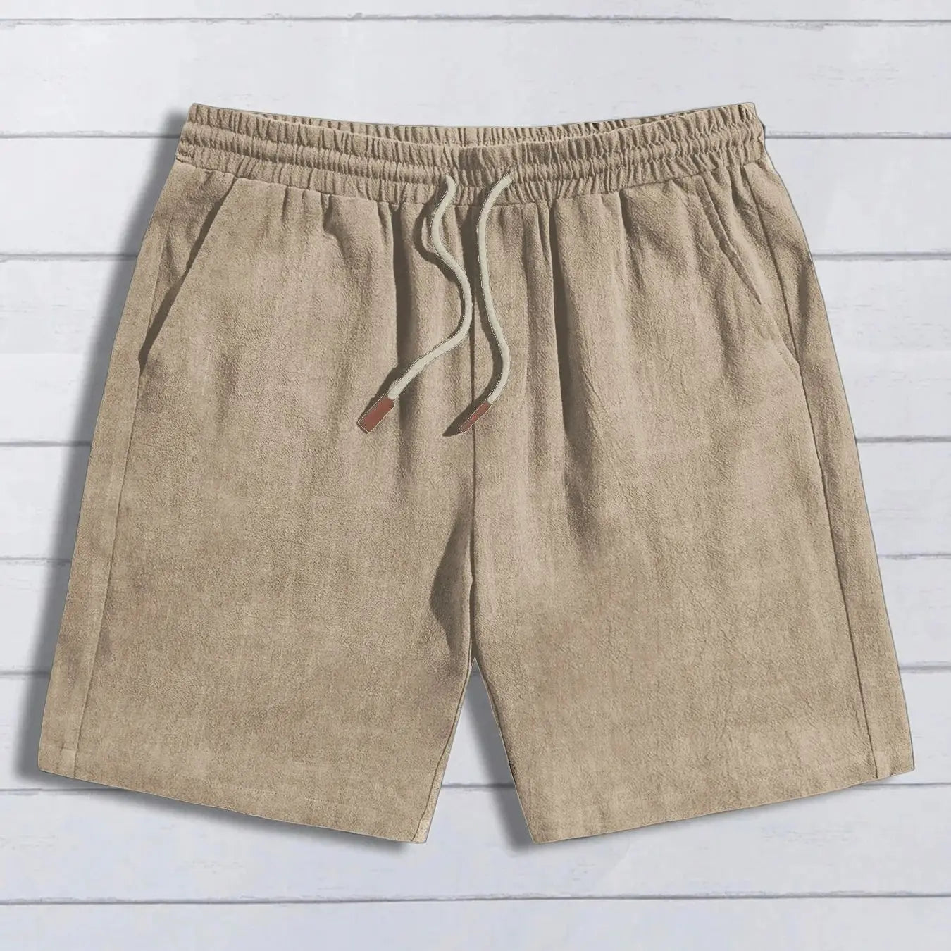 Shorts Essenciais de Linho.