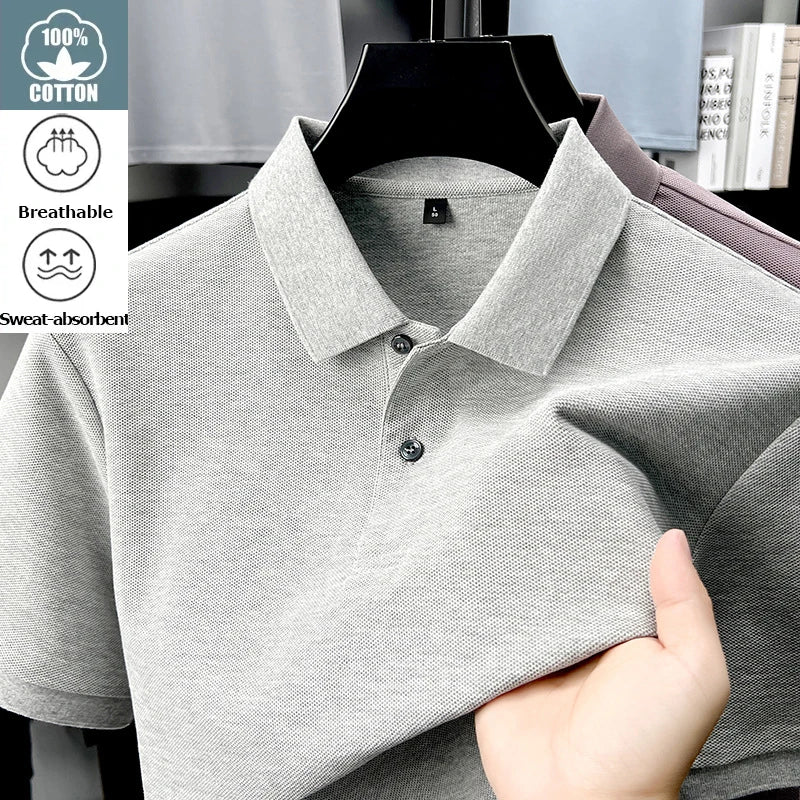 Polo Essencial de Algodão