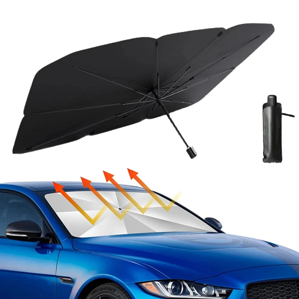 Vellora Foldable Car Sunshade Umbrella