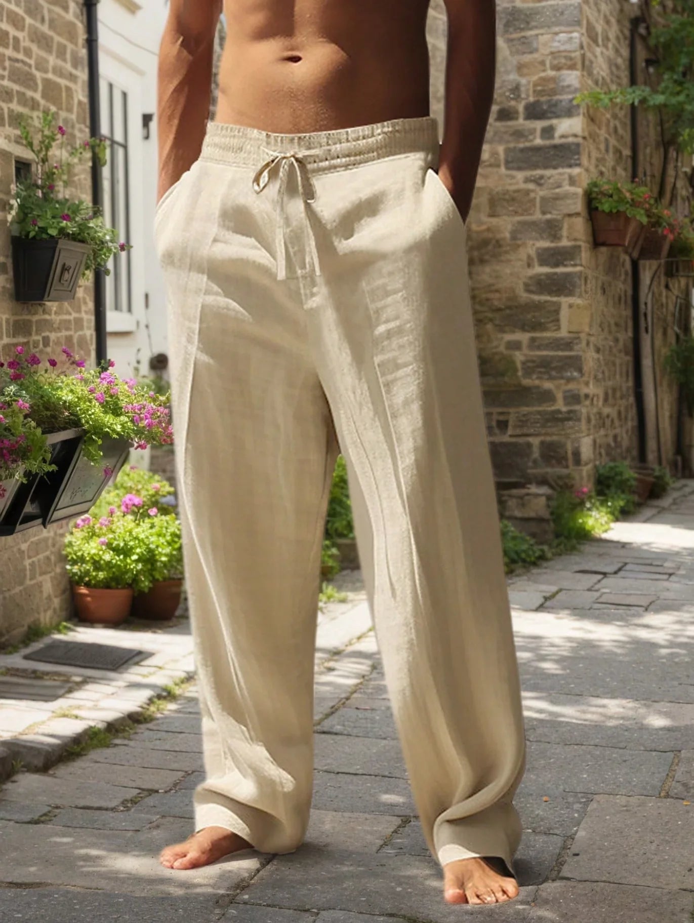 Calça Essencial de Linho