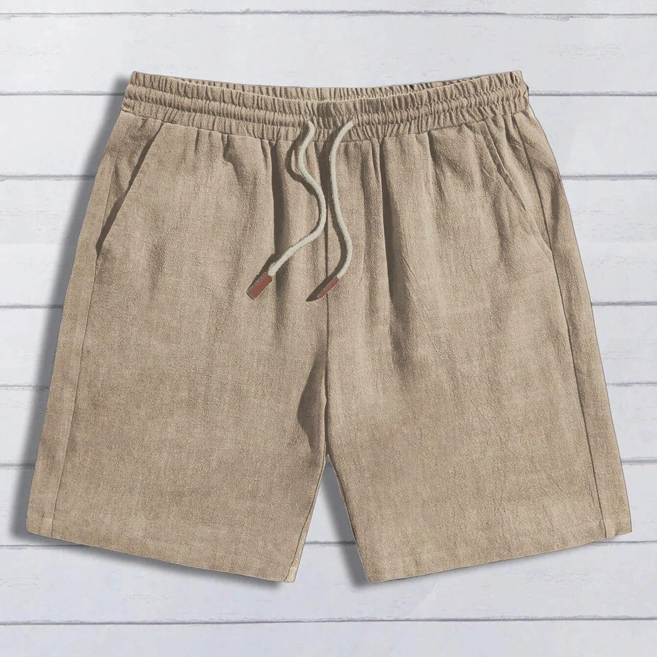 Shorts Essenciais de Linho.